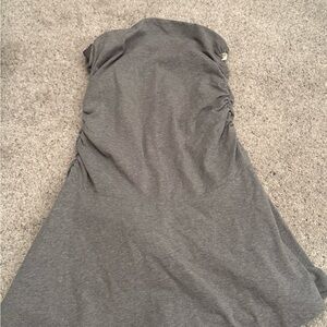 Aerie offline Gray Strapless Dress